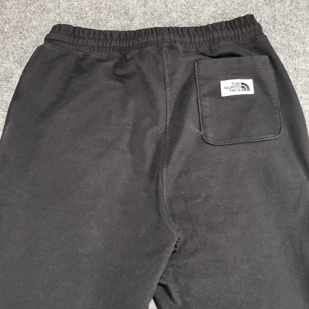 North Face Men's Heritage Patch TNF Black Joggers Sweatpants Size Small